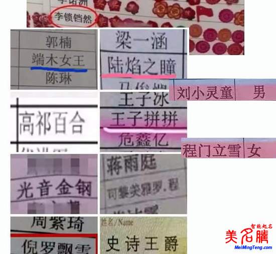 寶寶起名之請不要再給寶寶起”奇葩“的名字了！